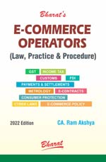 E-COMMERCE OPERATORS (Law, Policy & Procedures)